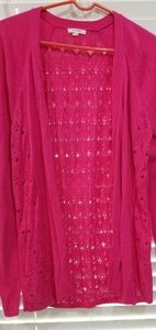 Hot Pink Cardigan